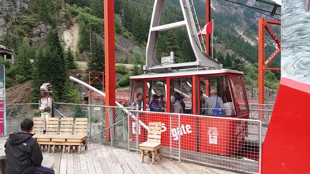 Hell Gate at BC, Canada