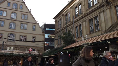 Christmas market in Stuttgart, Germany