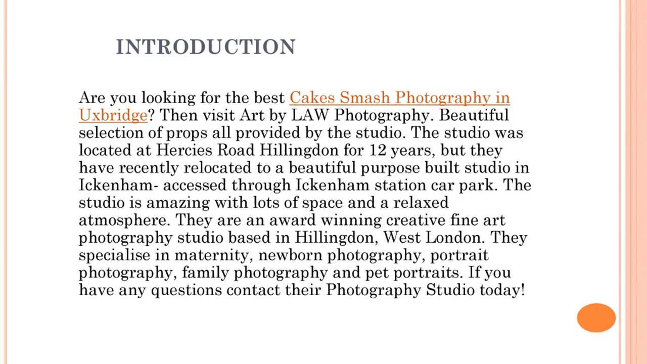 Best Cakes Smash Photography in Uxbridge