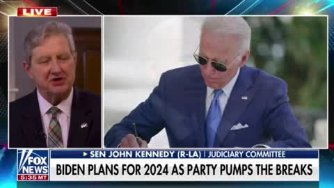 "Better Off Selling Catheters": Senator John Kennedy RIPS INTO Biden