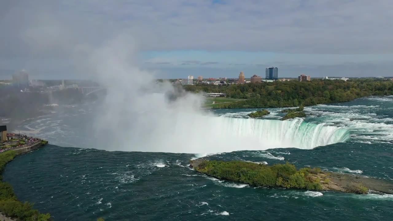 Beautiful natural water fall