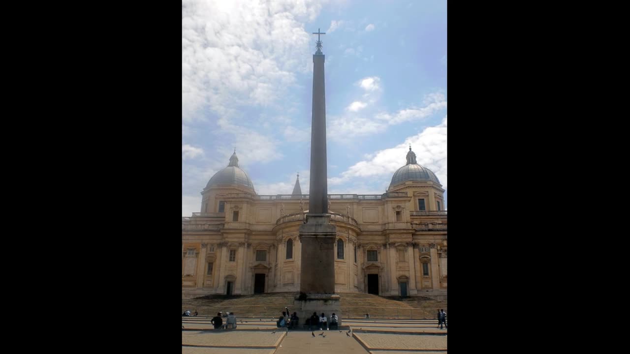 VISITA TURISTICA A VEDERE I 13 OBELISCHI DI ROMA IN ITALIA DOCUMENTARIO Abbattete i loro altari, distruggete le loro pietre sacre e erette e abbattete i loro Asherim [pali di Asherah] bruciate i loro boschi sacri e distruggete i loro idoli