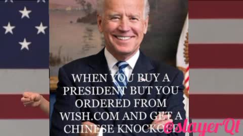 IT'S ALL A MOVIE "DEMENTED JOE BIDEN" WISH ORDER BYDEN 😂😂