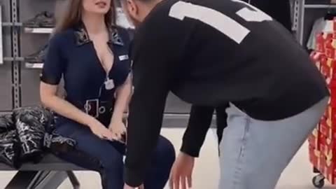 Police girl prank VIDEO funny reaction tiktok meme