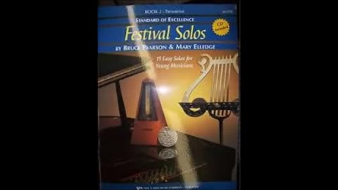 Trombone Solo - Overture to The Occasional Oratorio Standard of Excellence Festival Solos Book 2