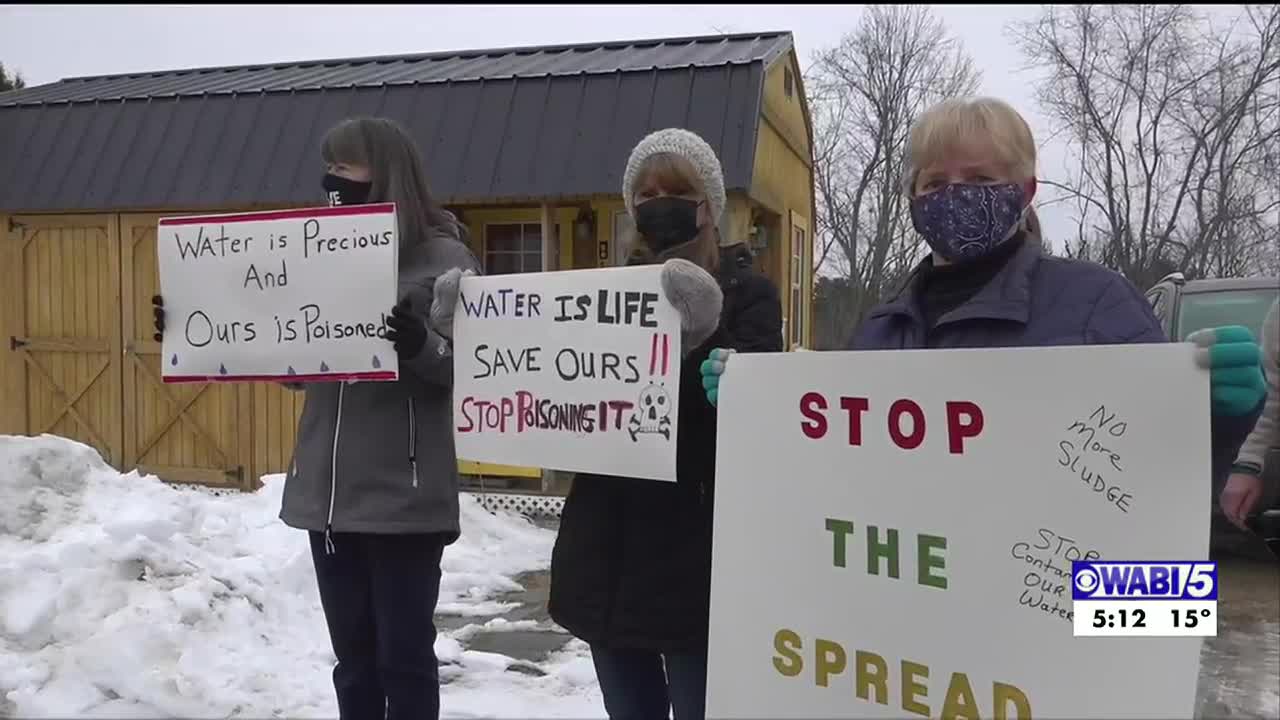 Contaminated water in Maine.