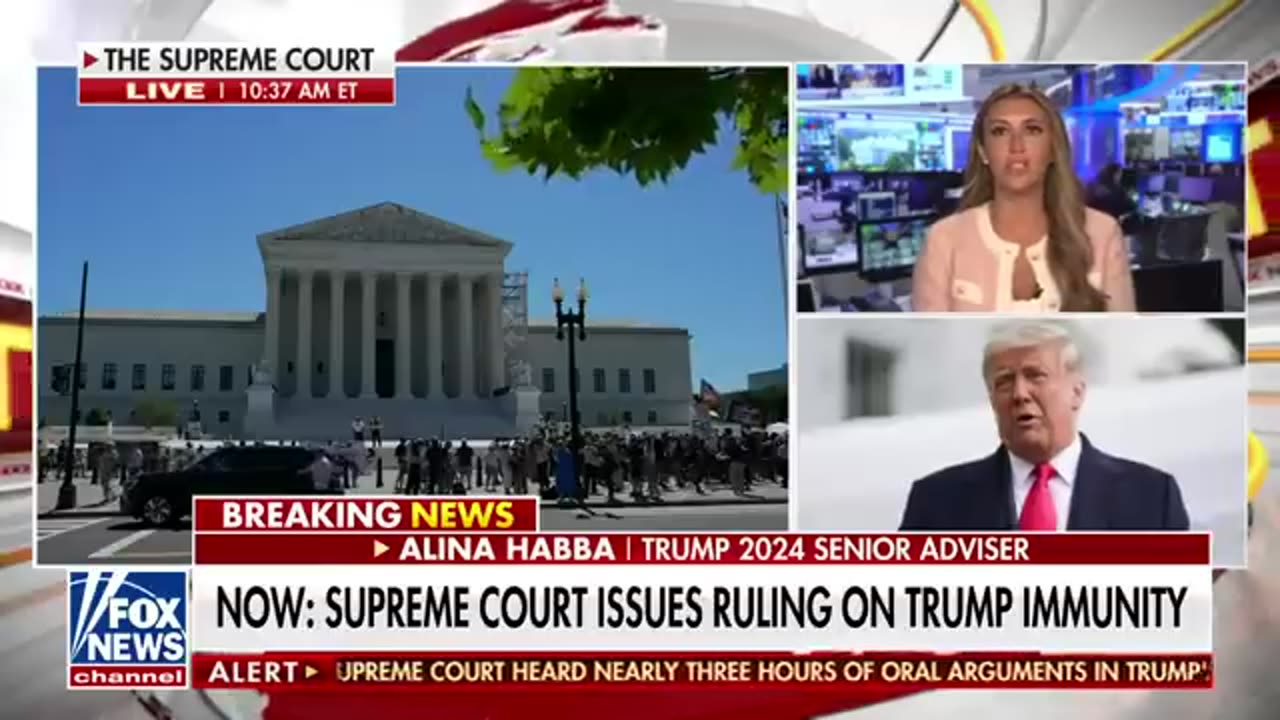 'RIGHT DECISION'- Alina Habba hails SCOTUS immunity ruling Fox News