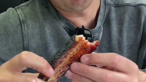 The roast beef