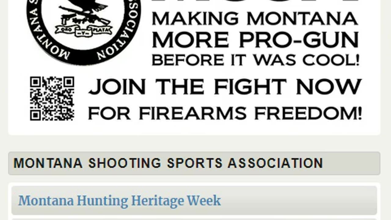 Montana Shooting Sports Association News Feed