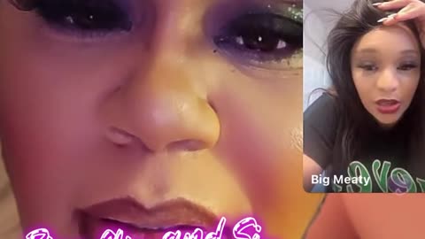 LadyBee/ChinaRed discuss Nia/VonVon separating themselves from LadyBee 12/24/23 #bigoclipandsip