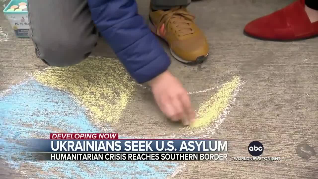 Ukrainian families seek asylum in US l WNT