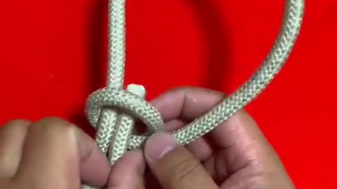 How to Tie the knotting skills in life, you can learn at a glance #59