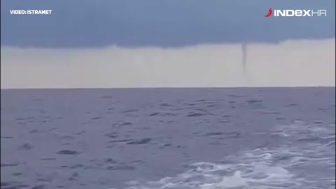 Brojne pijavice na moru zapadne Istre