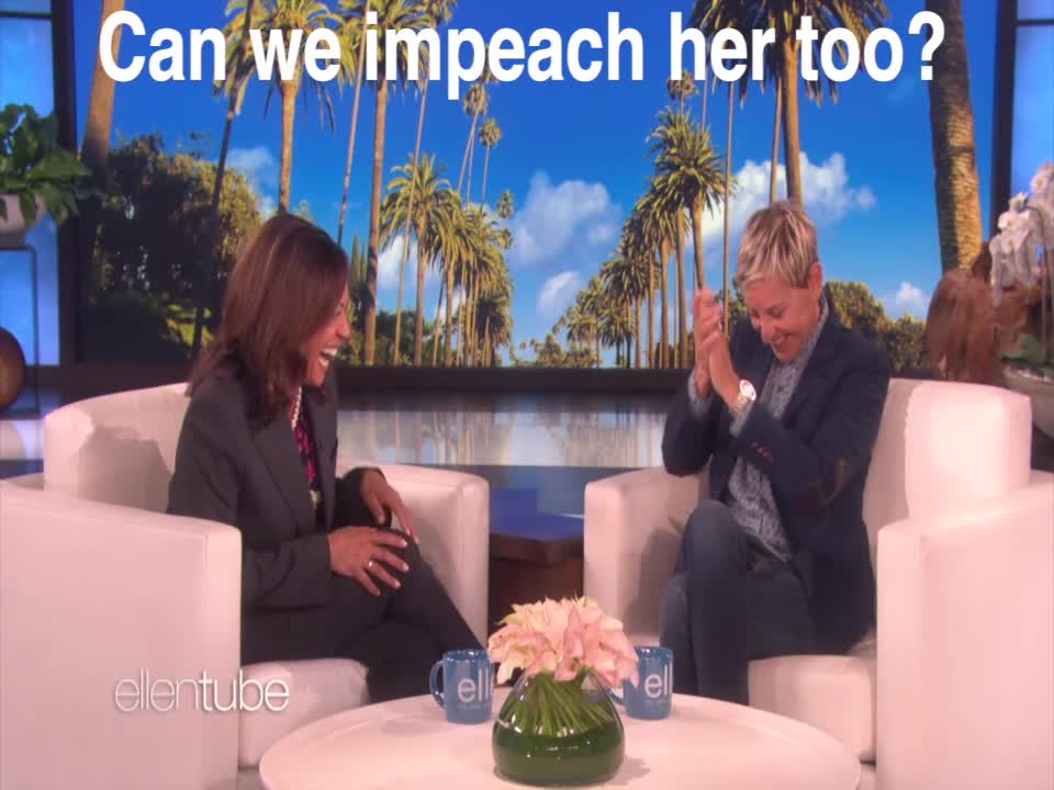 Can we impeach kamala harris too ?