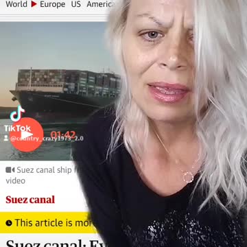 Suez ships stuck again...