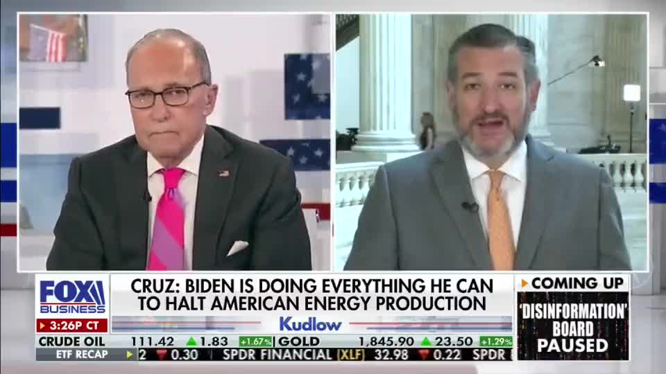 Cruz OBLITERATES The Biden Admin For Their Ridiculous Lies About High Gas Prices