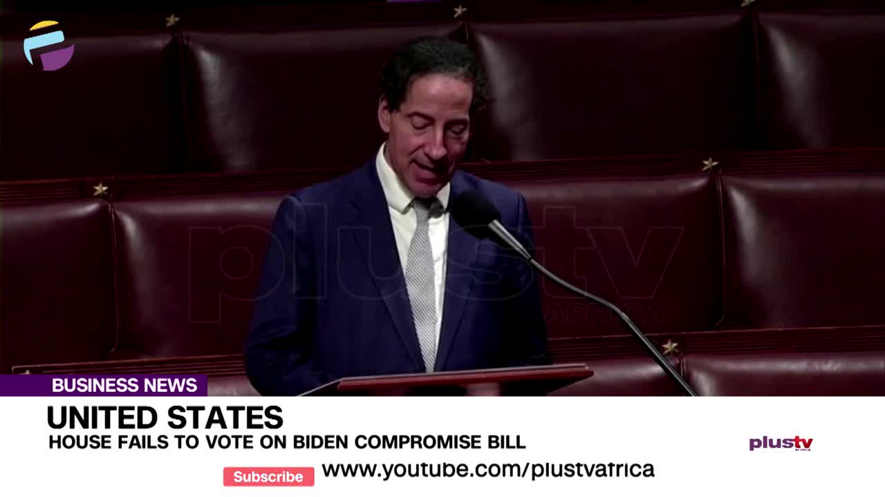 US loses confidence over Biden Compromise Bill