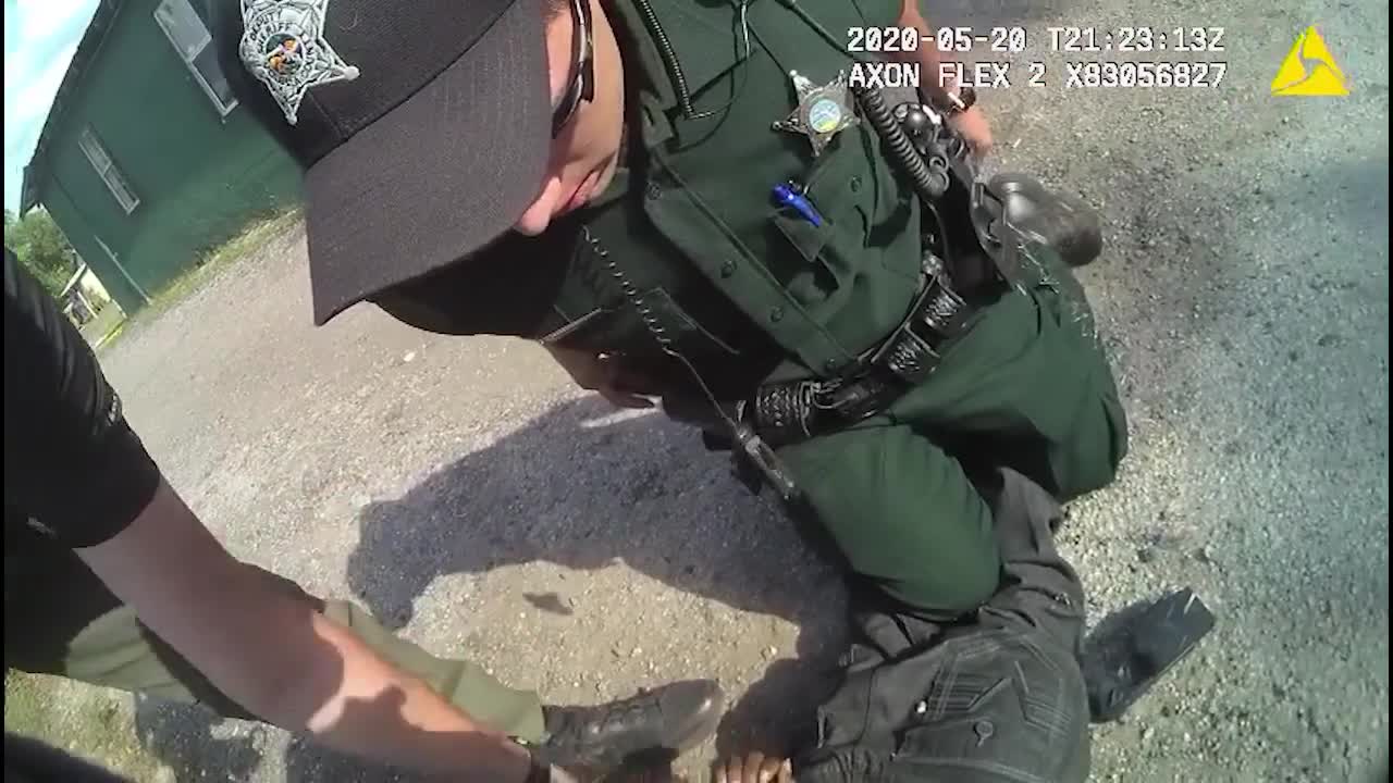 Volusia Sheriff's Office Bodycam: Arrest of Homicide Suspect Zachariah Sanders