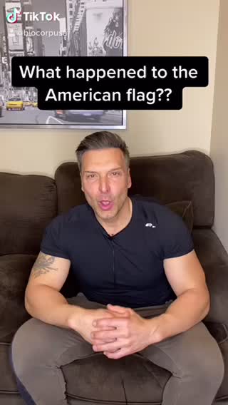 What happened to the American flag?