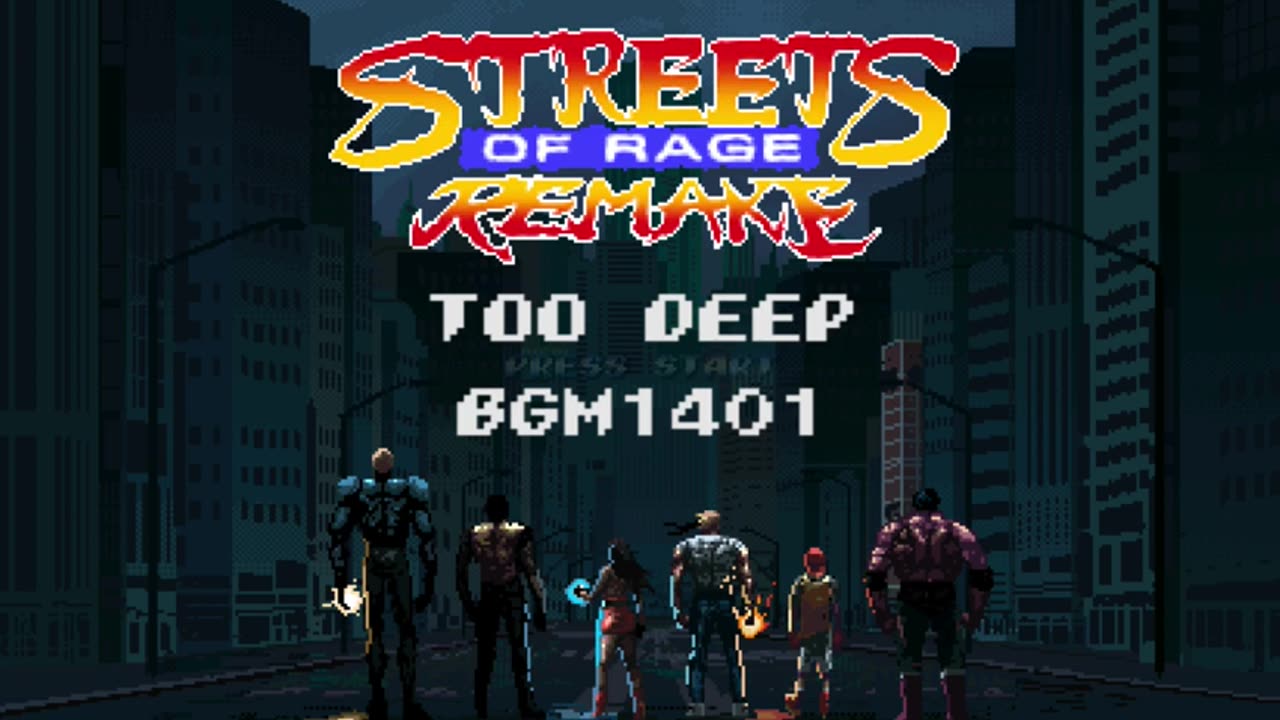 Too Deep - Streets of Rage Remake V.5.2 (BGM1401)