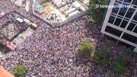 Así avanzan las marchas en Venezuela contra el Gobierno de Maduro