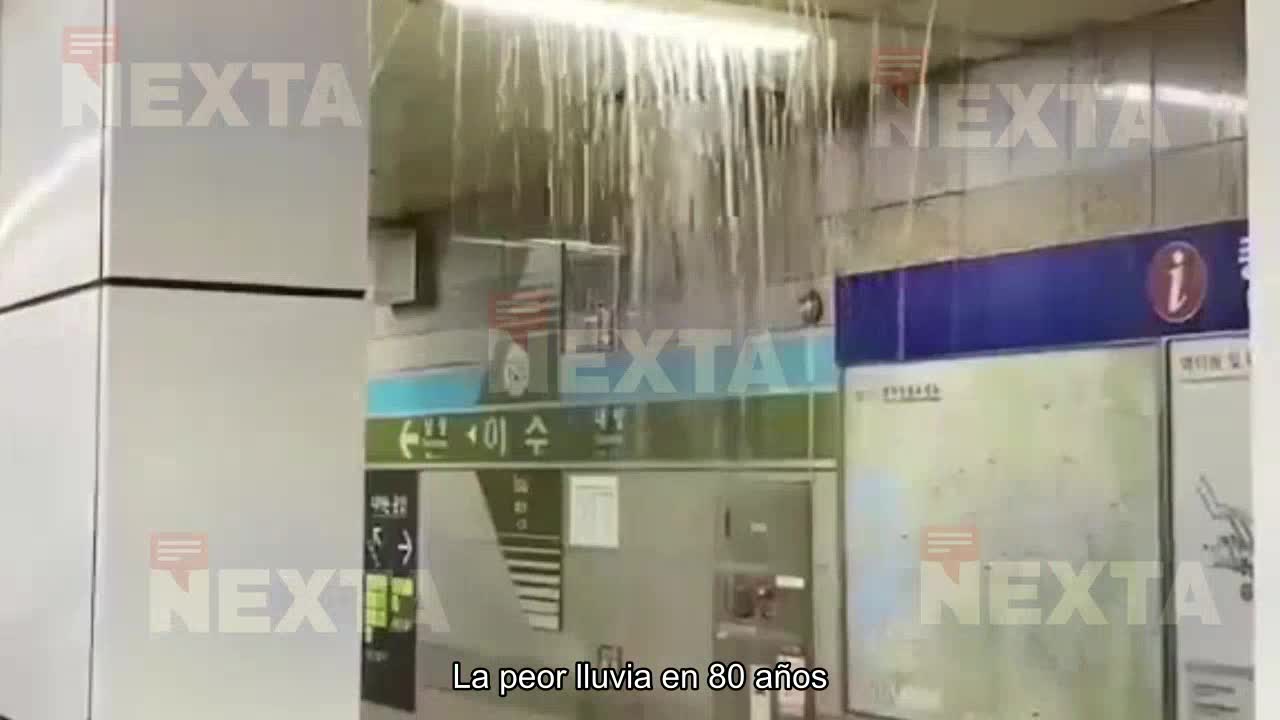 El aguacero más fuerte en 80 años