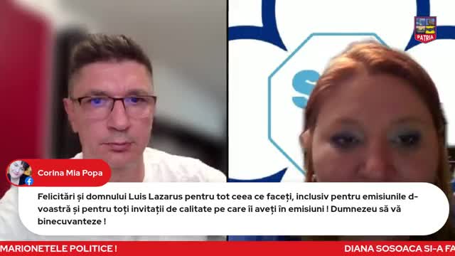 30 Mai 2022 - Emisiune cu Luis Lazarus - Zeus TV - S.O.S. România