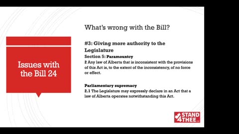 Bill 24: Hijacking AB Bill of Rights - Rebecca Sheppard