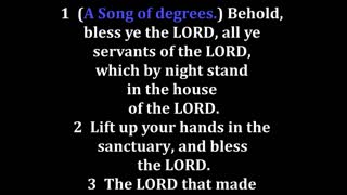 Psalms 134 King James version