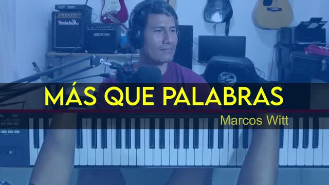 Más que palabras - tutorial piano