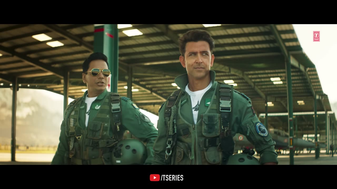 FIGHTER: Heer Aasmani (Song) Hrithik, Deepika, Anil, Vishal-Sheykhar, Bpraak, Kumaar, Piyush-Shazia