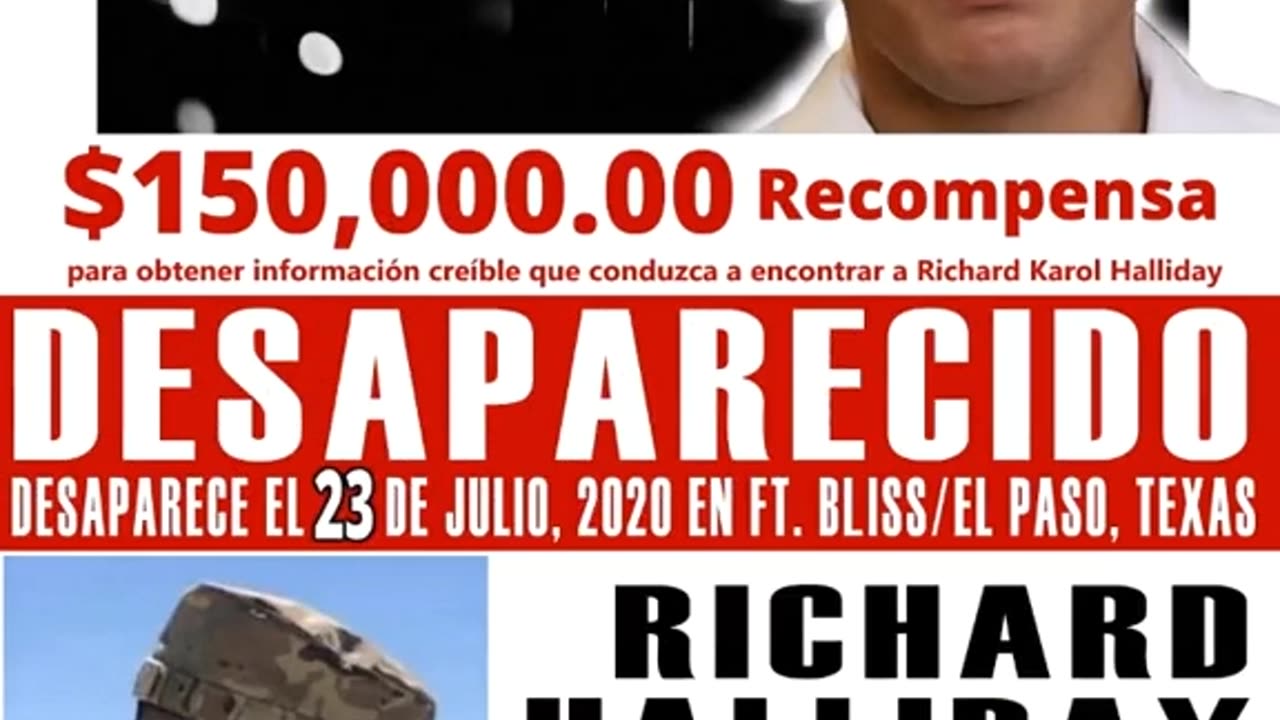 Day 1116 - Find Richard Halliday - VA and EPPD