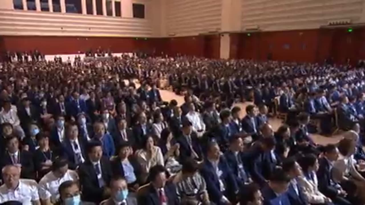 Klaus Schwab praises CCP China for Covid Control measures at the WEF 'annual meeting' 2023..