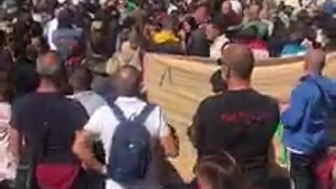 Protesta Green Pass Cagliari - 15.10.2021