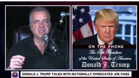 President Donald J Trump on Joe Pags (Part 1) 12/22/21