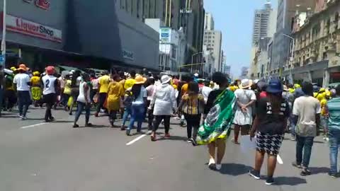 Durban march over Hawks, Magashule