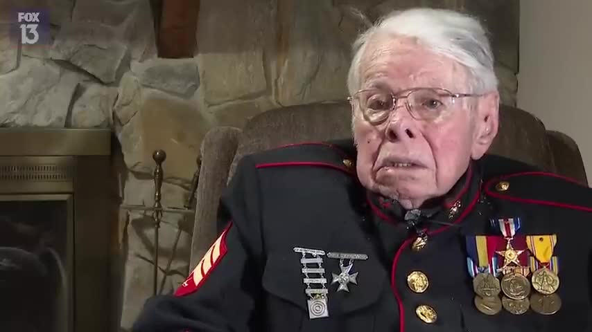 WATCH: 100 year old veteran breaks down in tears over what America has become