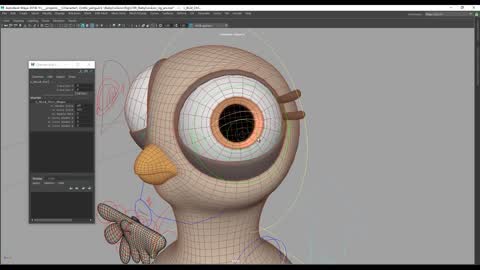 That's how a little bird from Tetsuby is made. The eighth part is modeling.