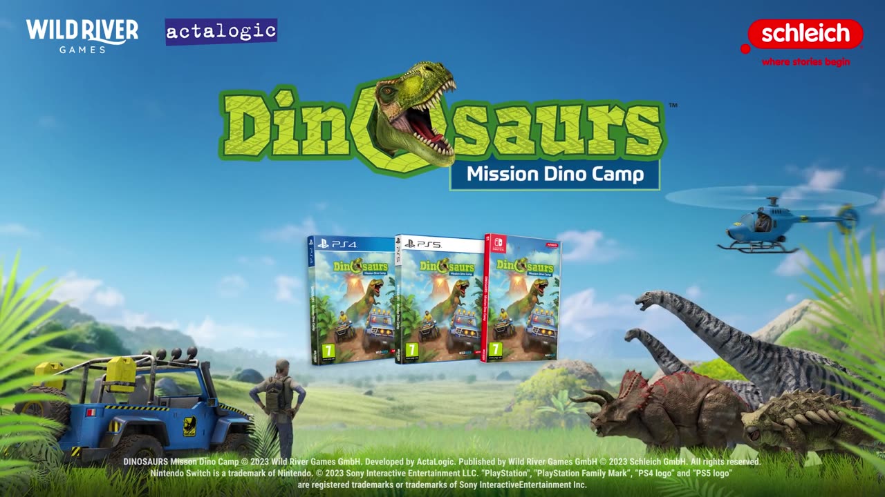 Dinosaurs: Mission Dino Camp [PC, PS5, XSX, PS4, Switch] – October 26 2023