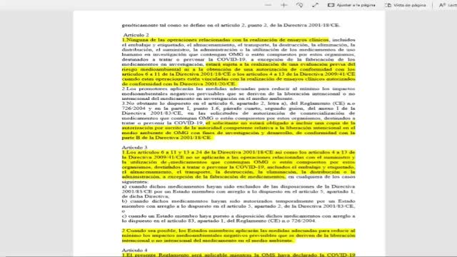 QUINTA COLUMNA primera parte de un informe