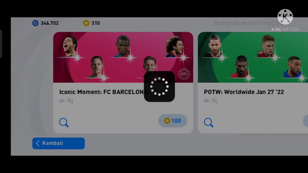 OPEN POTW: Worldwide Jan 27 2022 #PES #PESMOBILE #PES2021 #EFOOTBALL #KONAMI