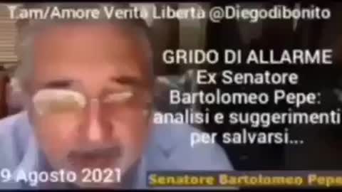 l'ex senatore M5S Bartolomeo Pepe