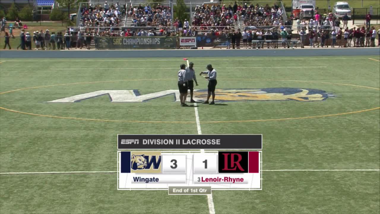 2018 SAC Lacrosse Championship game