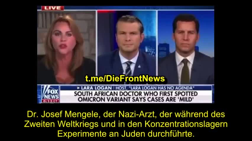 Fox News - Fauci ist Mengele - Omicron can be a good thing