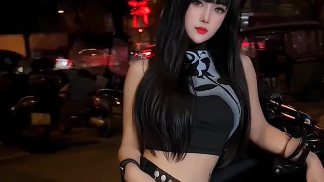 Biker Girl Replica Part 41