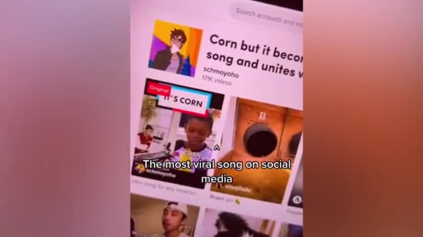 TikToker reveals origin of viral corn kid song