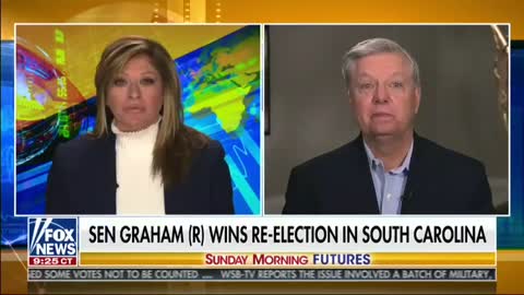 Lindsey Graham. Smells a crook, let's see if he follows through