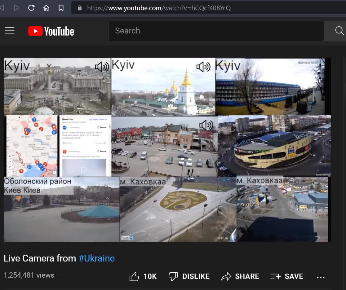 UKRAINE 7/24 FREE LIVE STREAMING W/AUDIO