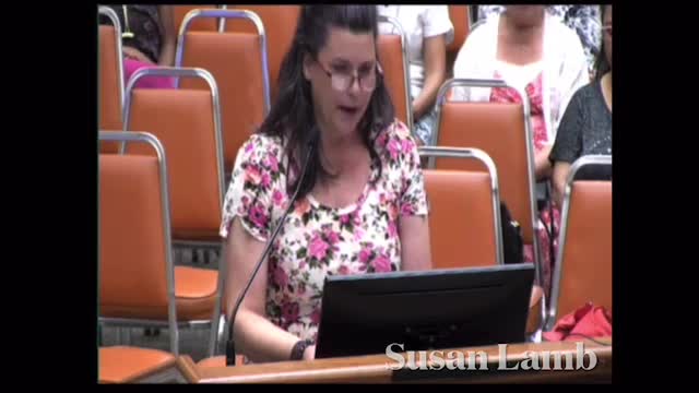 August 9, 2021 CCIS School Board Meeting - Susan Lamb