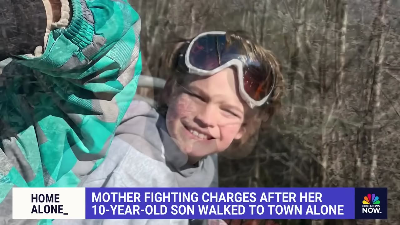 GEORGIA..Mother arrested after 10-year-old son walks into town alone